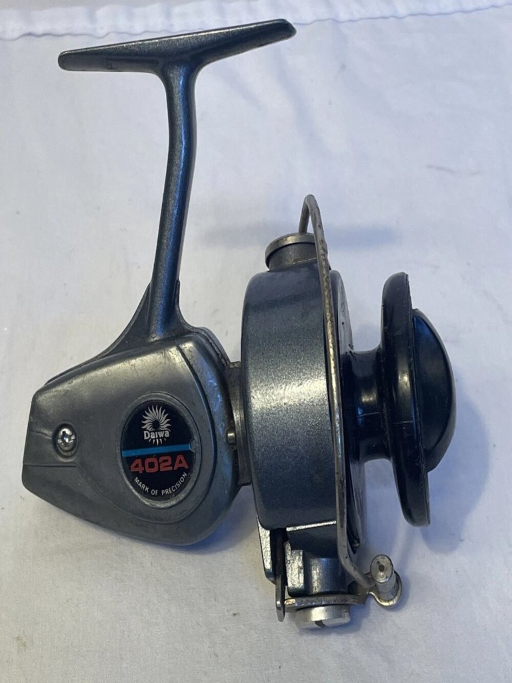 Daiwa 402A Vintage Spinning Fishing Reel PARTS REPAIR Missing Handle Crank - Picture 10 of 10